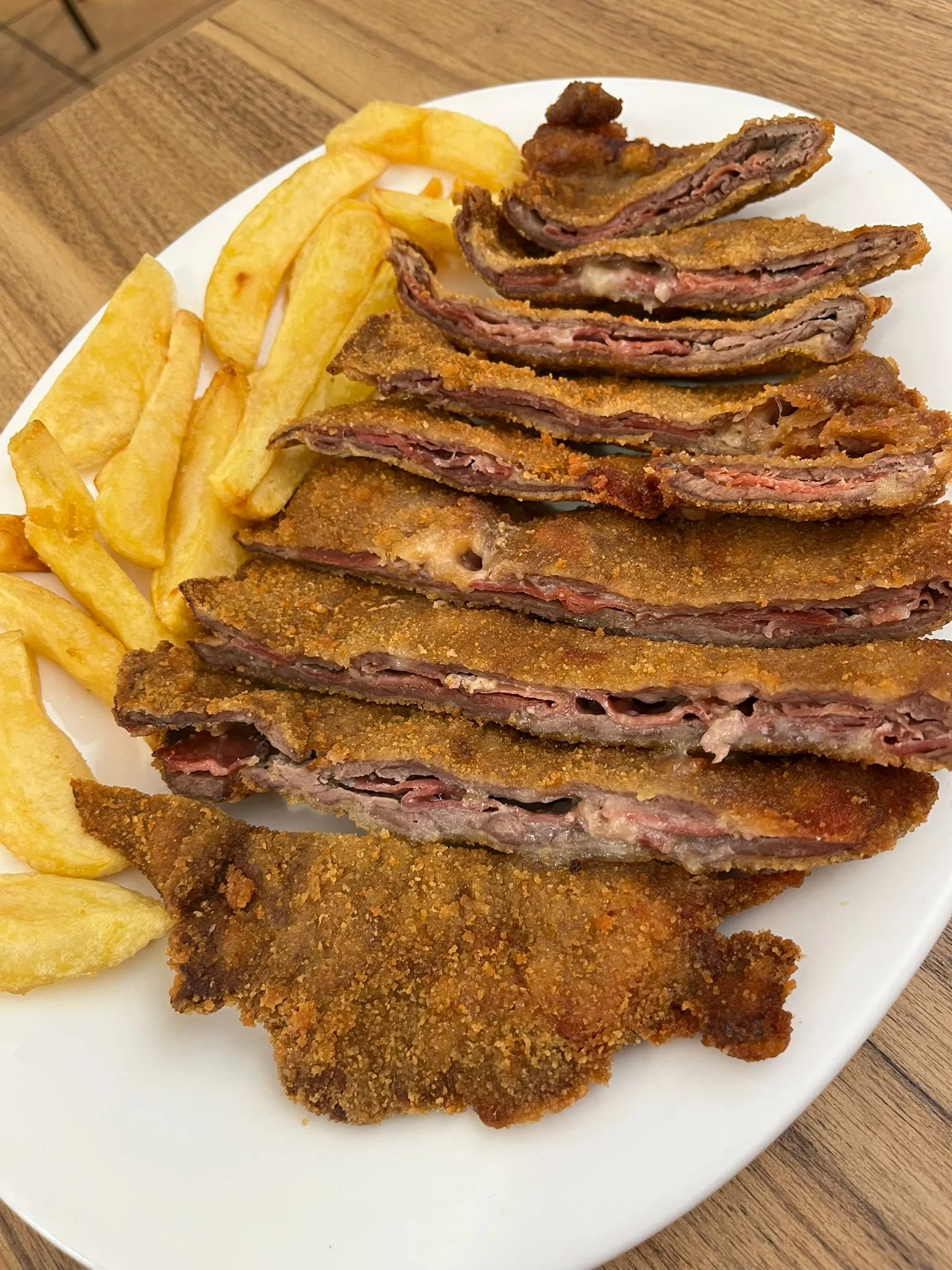 Cachopo La Majada · corte