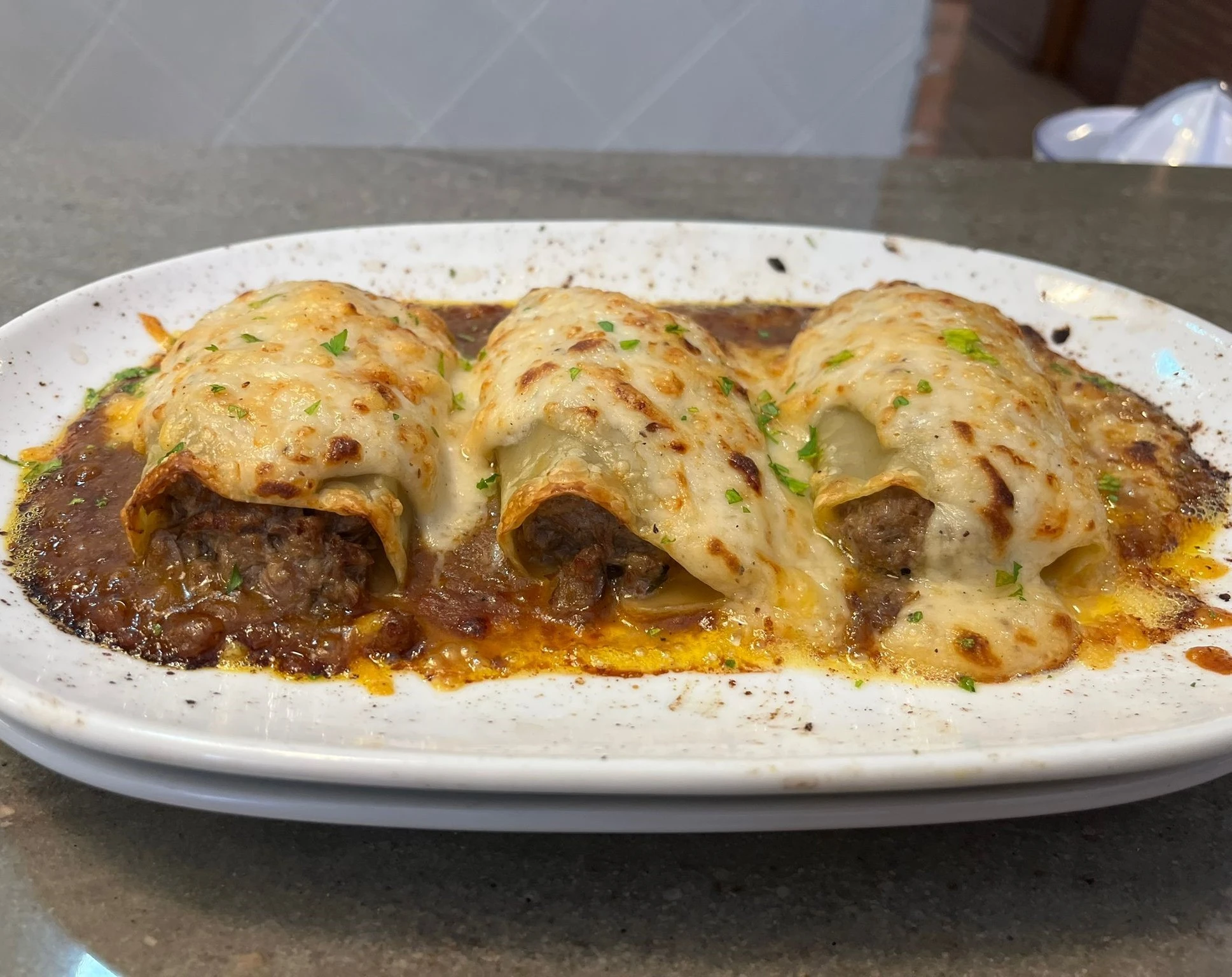 Canelones de Carrillera